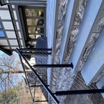 Modern cable handrails