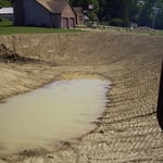 18,000sq ft pond