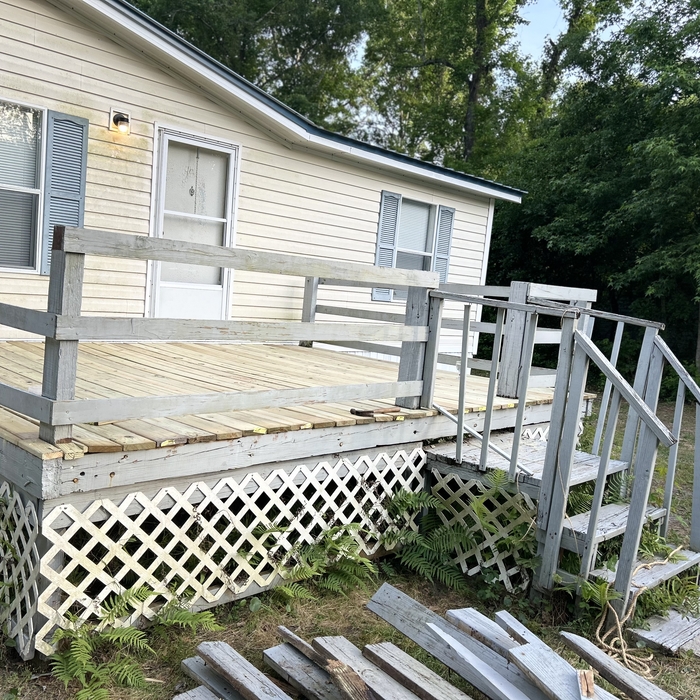 Back deck