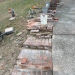 During the repair