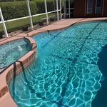 ✔ Skimming leaves and surface debris
✔ Vacuuming the pool floor
✔ Brushing walls, steps, and tile lines
✔ Emptying skimmer and pump baskets
✔ Backwashing or cleaning filters
✔ Checking and balancing water chemistry