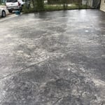 Stained Driveway