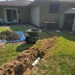Downspout rerouting