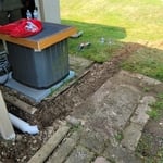 Downspout rerouting