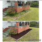 Flower bed freshened up!