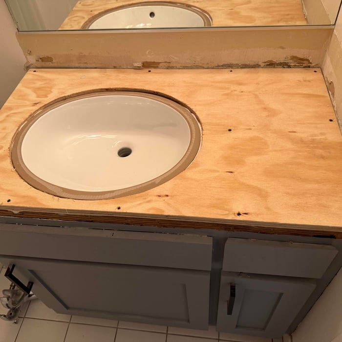 Countertop remodeling