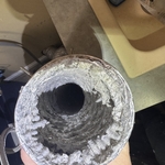 Flex hose build up