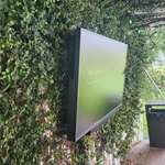Outdoor TV mounting
