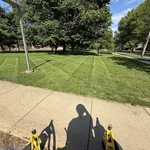 Weekly mowing services
