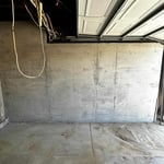 Poured in place wall
