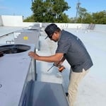 Rooftop unit maintenance