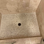bathroom floor replace