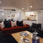 Main Basement Space with Bar