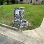 Stone Mailbox