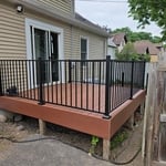 Trex deck remodel