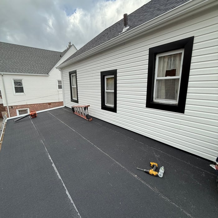 New shingle roof