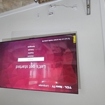 TV mounting and wire concealment
