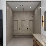 Venetian plaster shower