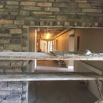 Stone and brick