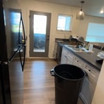 the kitchen island