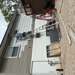 Replacing siding