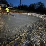House slab/patio
