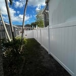 White Vinyl- Privacy