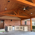 Full outdoor kitchen
