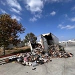 Semi container cleaning