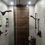 Master bath shower