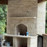 Outdoor Fireplace