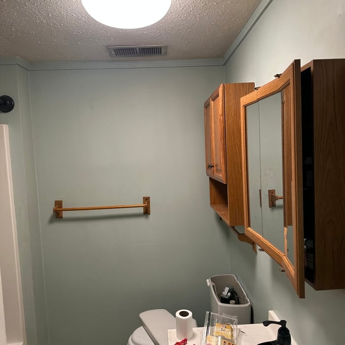 Bathroom before