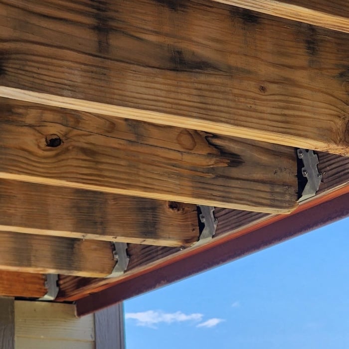 Joist failing