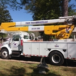 One of the Bucket trucks