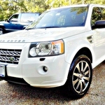 White Range Rover