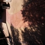 stamped concrete and curb