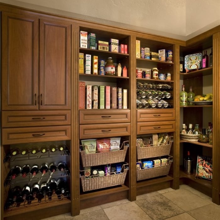 Premier Warm Cognac Pantry