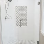 Master shower