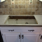 Original Sink Removed