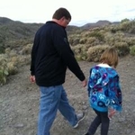 Owner Brian Higgins teaching his Daughter Macey the importance of family.