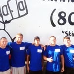 Bryan, Luke, Eddie, Jeff and Zack getting ready for a big move.