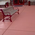 Concrete on new Ihop