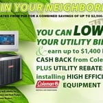 Great Summer Rebates from Coleman
