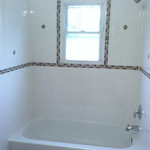 Tile shower