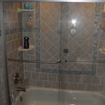 tile shower