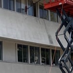 The poles are made from carbon fiber and light enough to use on a lift and at awkward angles.