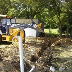 Excavating for Septic System