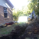 Excavating for Septic System