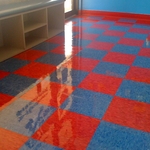 Vinyl Floor Waxing