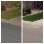 Before and after photo
